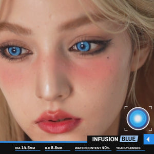 blue lenses contact