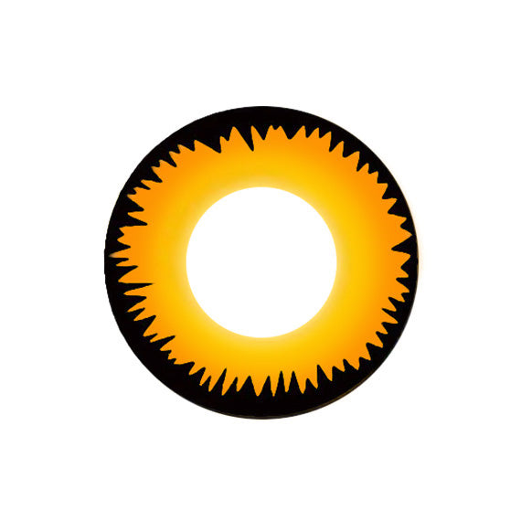 Cosplay de la princesa Pinky, hombre lobo amarillo 