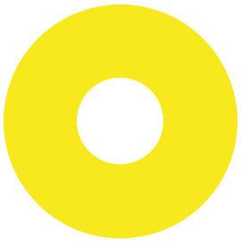 Princess Pinky Cosplay UV-Reaktives Gelb