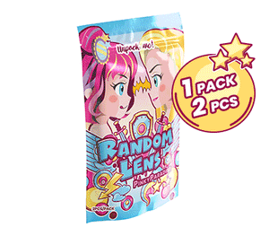 1 pack 2 pcs of random lenses