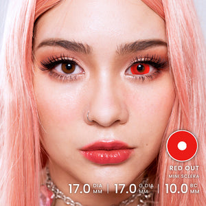 Мини-склера Princess Pinky Red Out