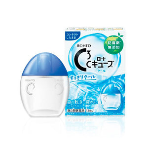 Gouttes pour les yeux Rohto C3 Cube Cool Charge (pour lentilles de contact)