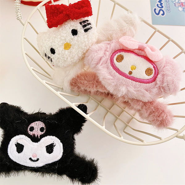 Sanrio puszysta spinka do włosów