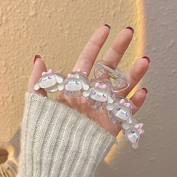 sanrio long hair clip cinnamoroll