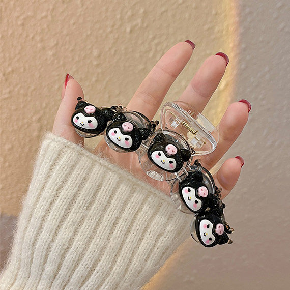 sanrio hair clip kuromi