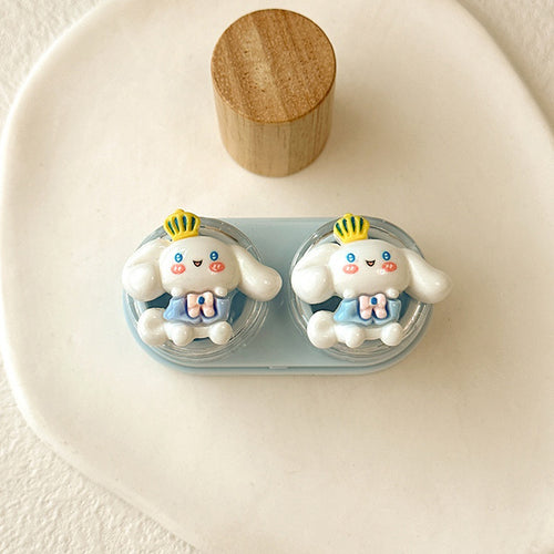 Sanrio cinnamoroll blue contact lens case  