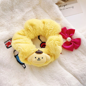 Sanrio Plush Scrunchie - Pompompurin