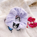 Sanrio Plush Scrunchie - Kuromi in purple