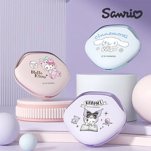 cute sanrio character design of ultrasonic contact lens cleaner in kuromi, hello kitty and Cinnamoroll