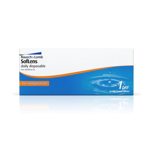 Bausch & Lomb Soflens Daily Disposable Toric for Astigmatism - 30 pcs (Toric)