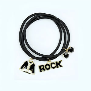 Triple Wrap Charm Hair Tie