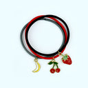 Triple Wrap Charm Hair Tie