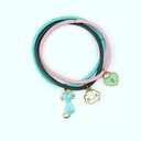 Triple Wrap Charm Hair Tie