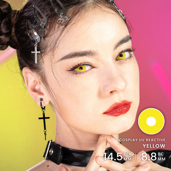 Princess Pinky Cosplay UV Reactive Yellow