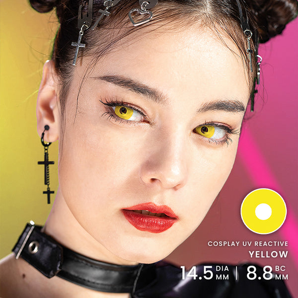 Princess Pinky Cosplay UV Reactive Yellow