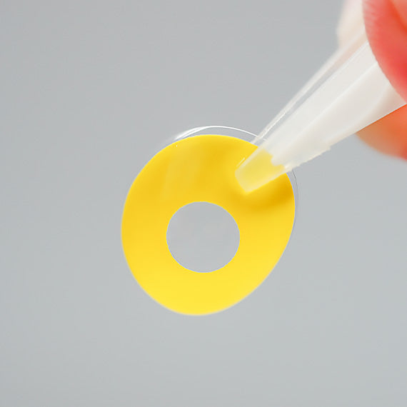 Princess Pinky Cosplay UV-Reaktives Gelb