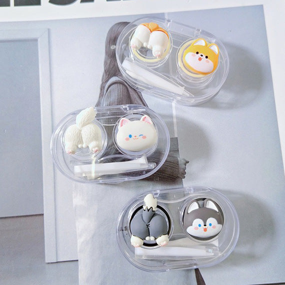 adorable animal travel lens case