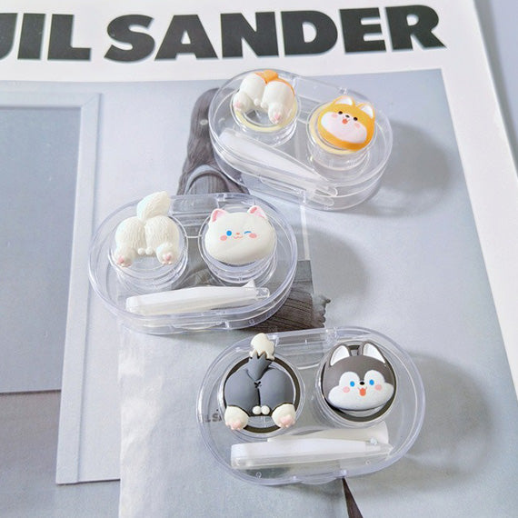 adorable animal travel lens case