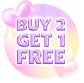 Buy 2 Get 1 Free all Colored Contacts