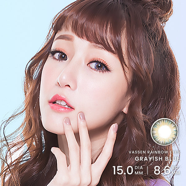 Vassen Rainbow Eyes Grayish Blue