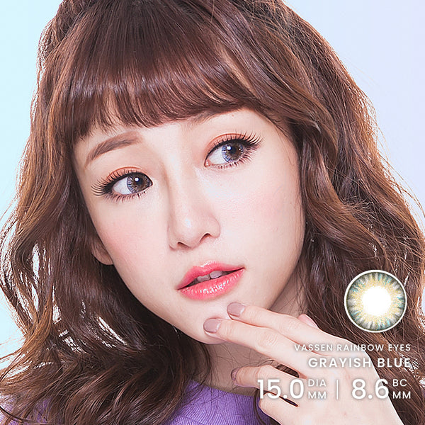 Vassen Rainbow Eyes Grayish Blue