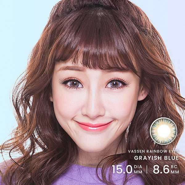 Vassen Rainbow Eyes Grayish Blue