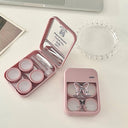 Y2K Black Butterfly Contacts Lens Storage case