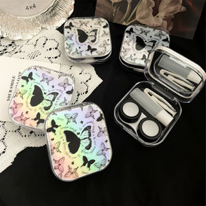 moth design contact lens case