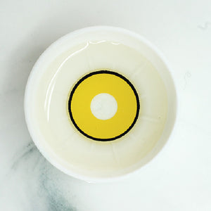 Princess Pinky Yellow Mad Hatter Mini Sclera