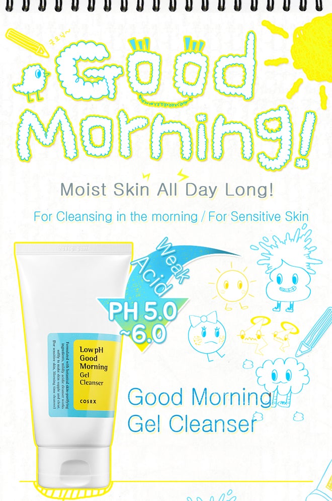 Low pH Good Morning Gel Cleanser - COSRX