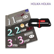 Holika Holika Pig Clear Blackhead 3-Step Kit Strong(Nose Strip)