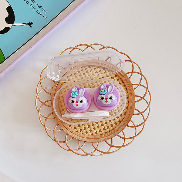 Duffy and Friends Design Mini Travel Lens Case with lens inserter and tweezer in StellaLou Design