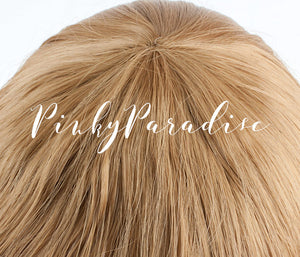 Dark Blonde 3 Tone Long Wavy 70cm