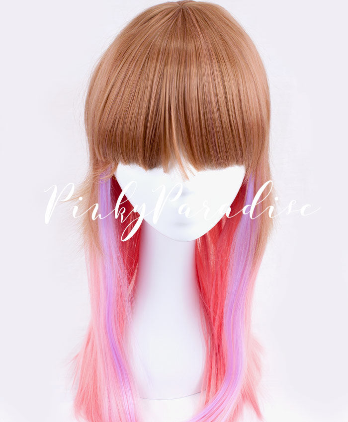 Tri Tone Long Wavy 60cm