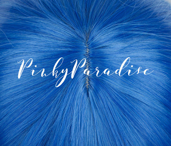 Zaffre Blue Long Wavy 70cm