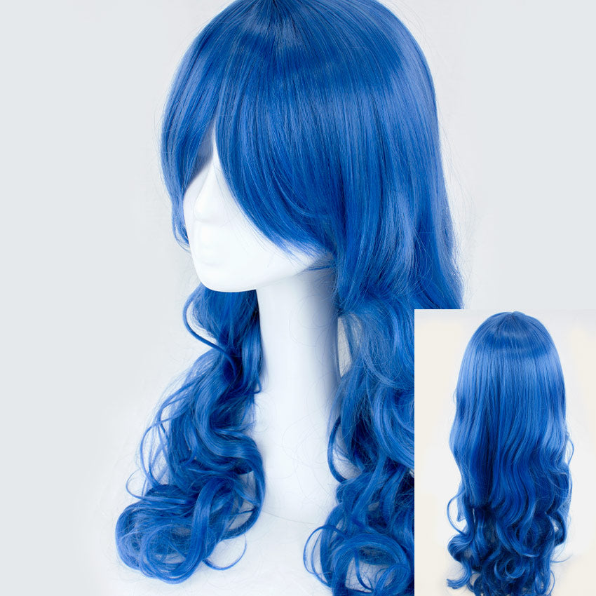 Zaffre Blue Long Wavy 70cm