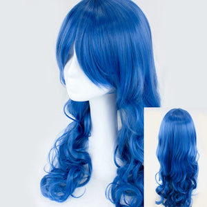 Zaffre Blue Long Wavy 70cm