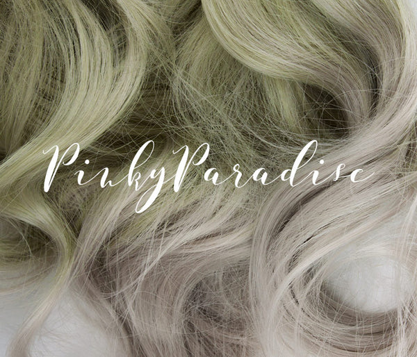 Ash Blonde Medium Wavy 50cm