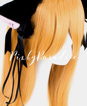 Ochre Brown Long Straight 70cm