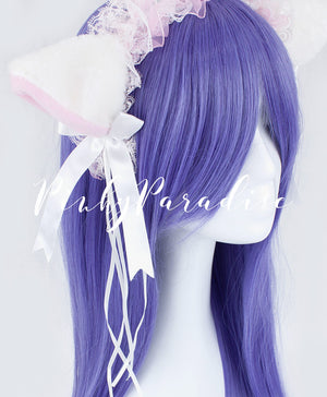 Lavender Violet Long Straight 70cm