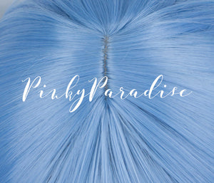 Columbia Blue Long Straight 70cm