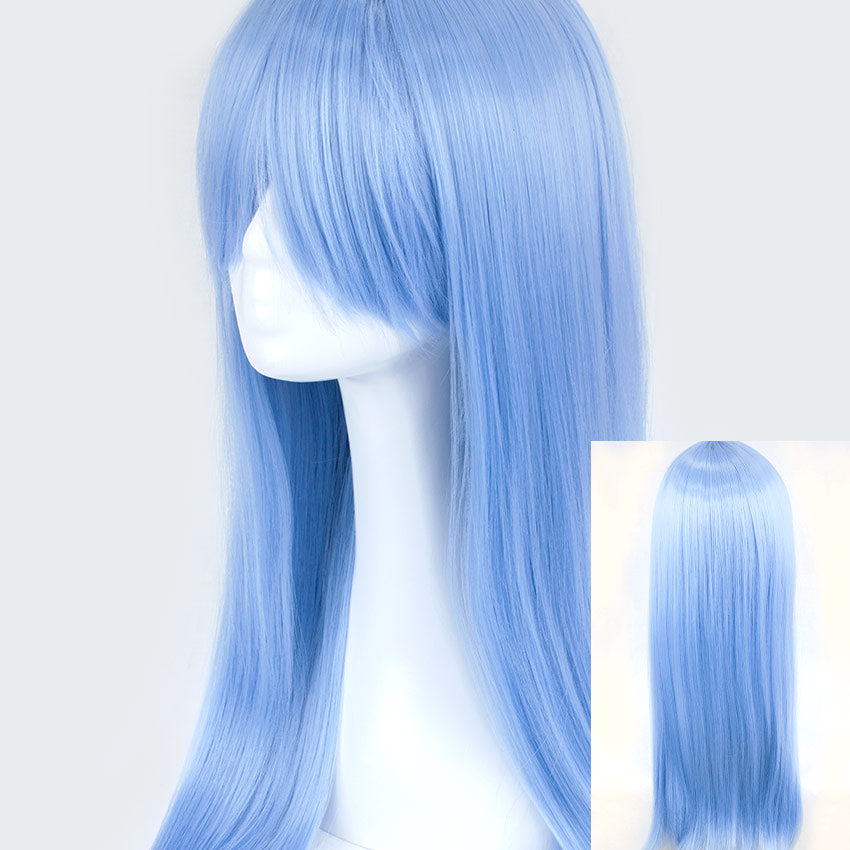 Columbia Blue Long Straight 70cm