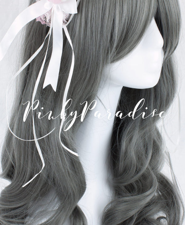 Gris ceniza largo ondulado 70cm 