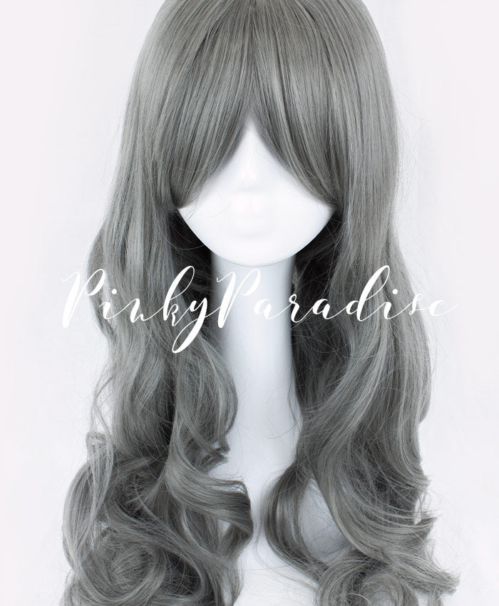 Ash Grey Long Wavy 70cm