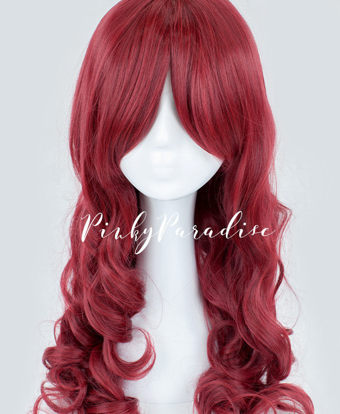 Red Velvet Long Wavy 65cm