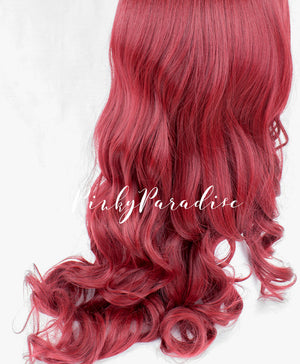 Red Velvet Long Wavy 65cm
