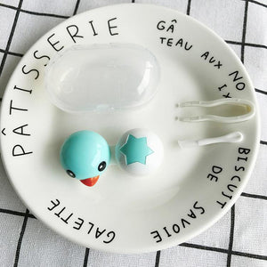 小鸭隐形眼镜伴侣盒套装