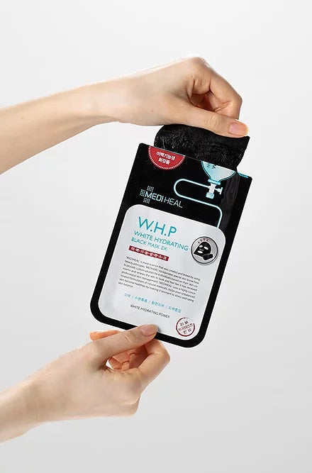 MEDIHEAL W.H.P White Hydrating Black Mask EX-2