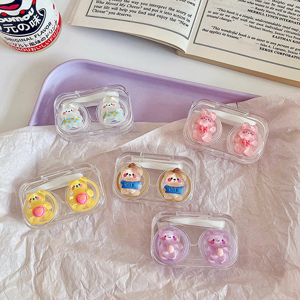 Mini Transparent Travel Lens Case