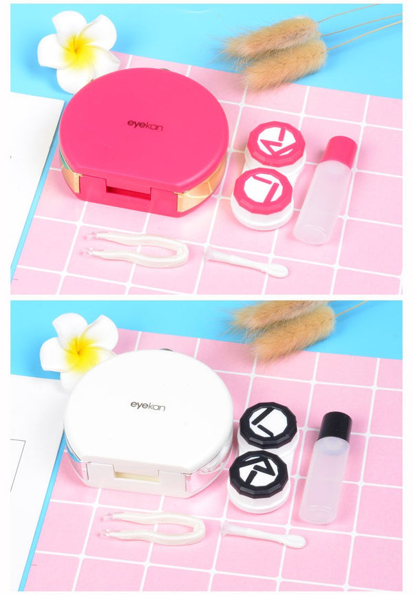 Perfumowane etui podróżne na soczewki